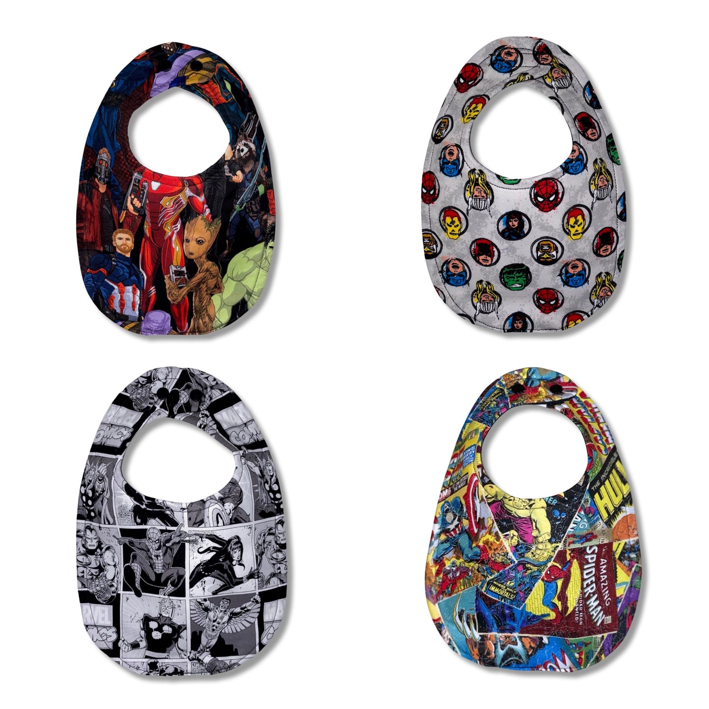 Marvel Comics Avengers Bib