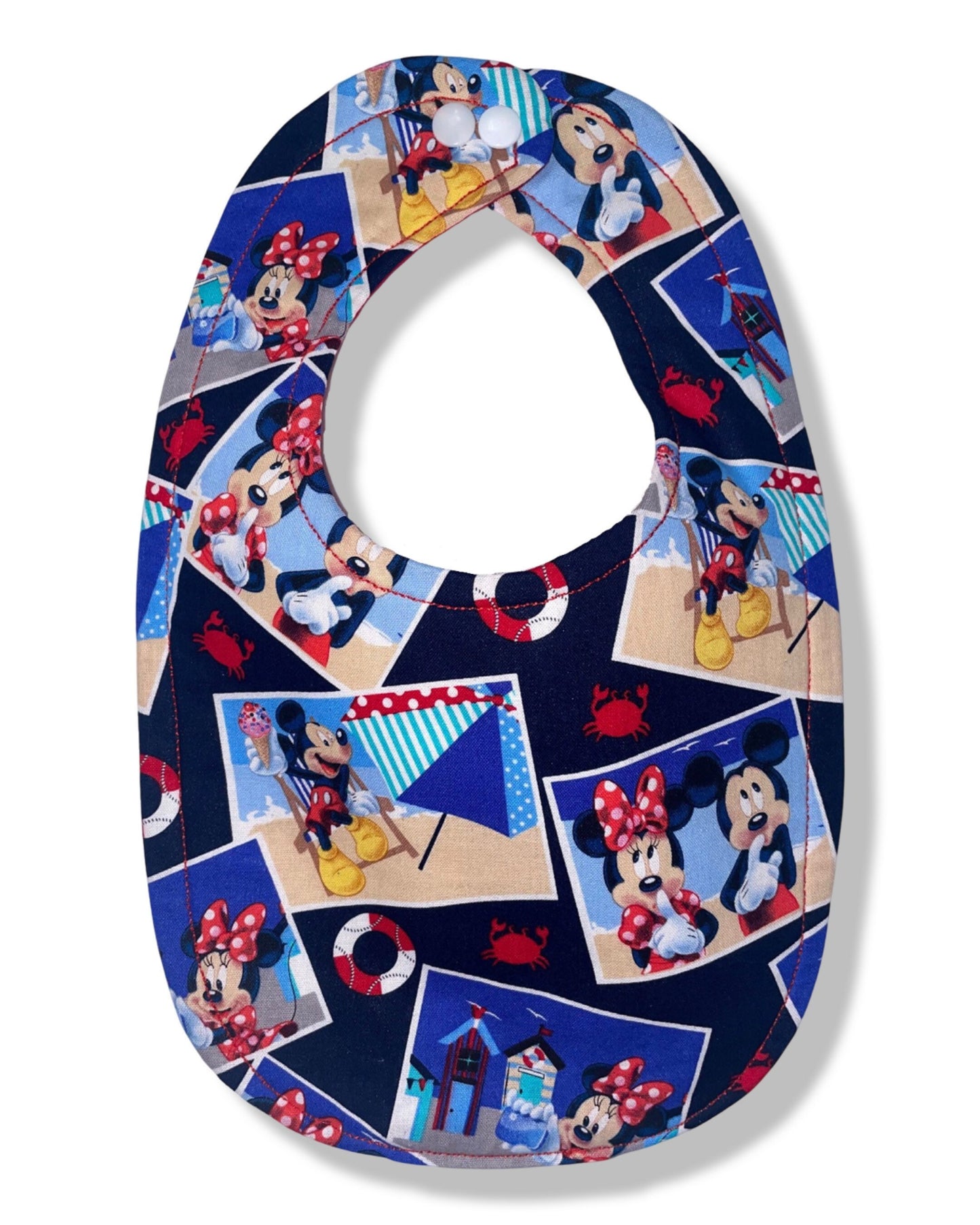 Mickey & Minnie Mouse Bib