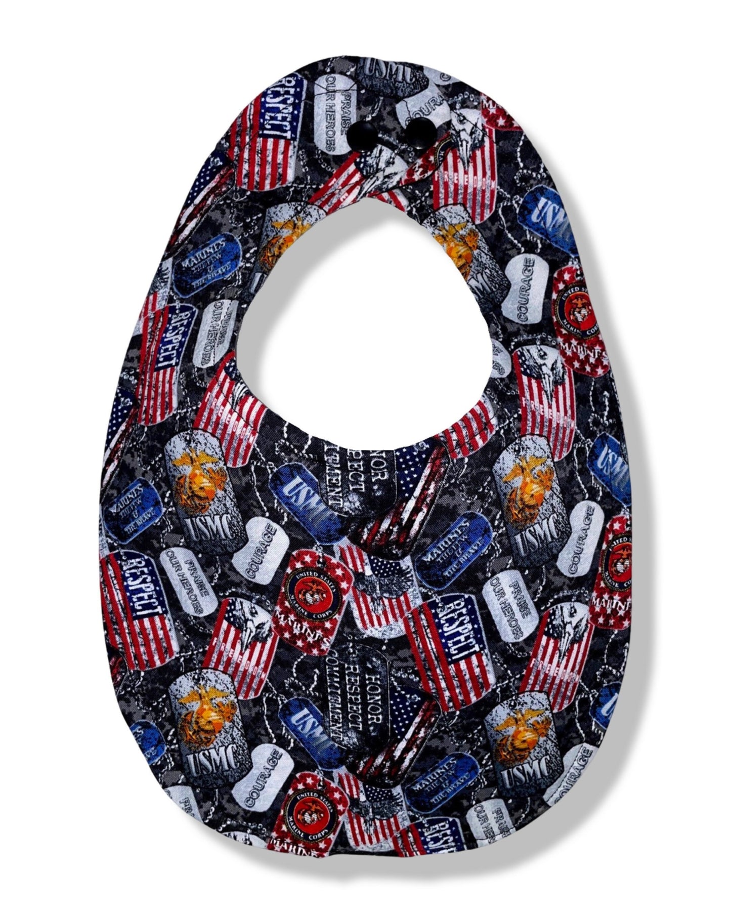 Military Army & Marines Bib