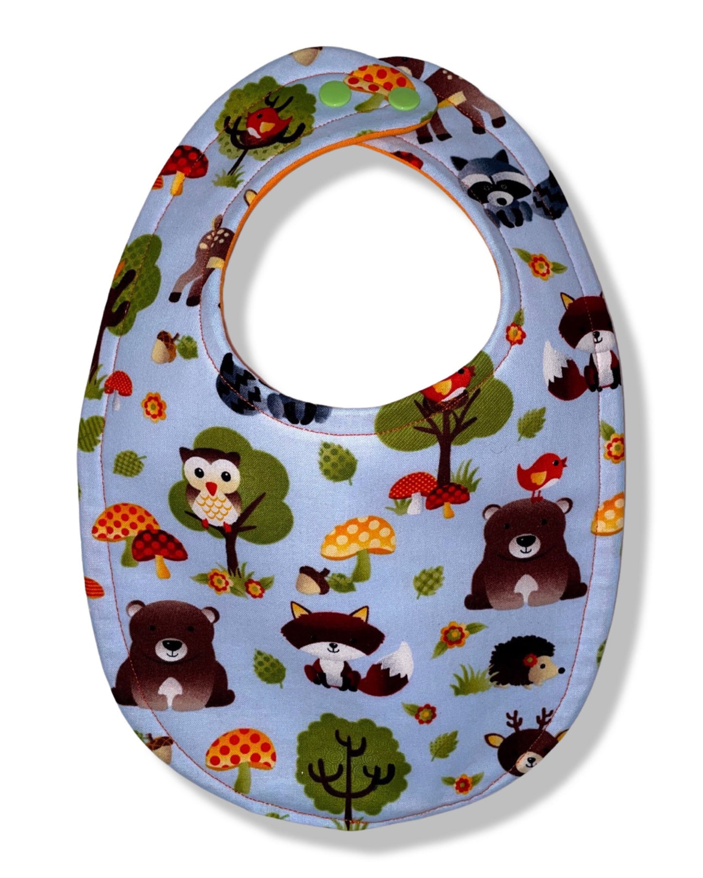 Wild Forest Animals Bib