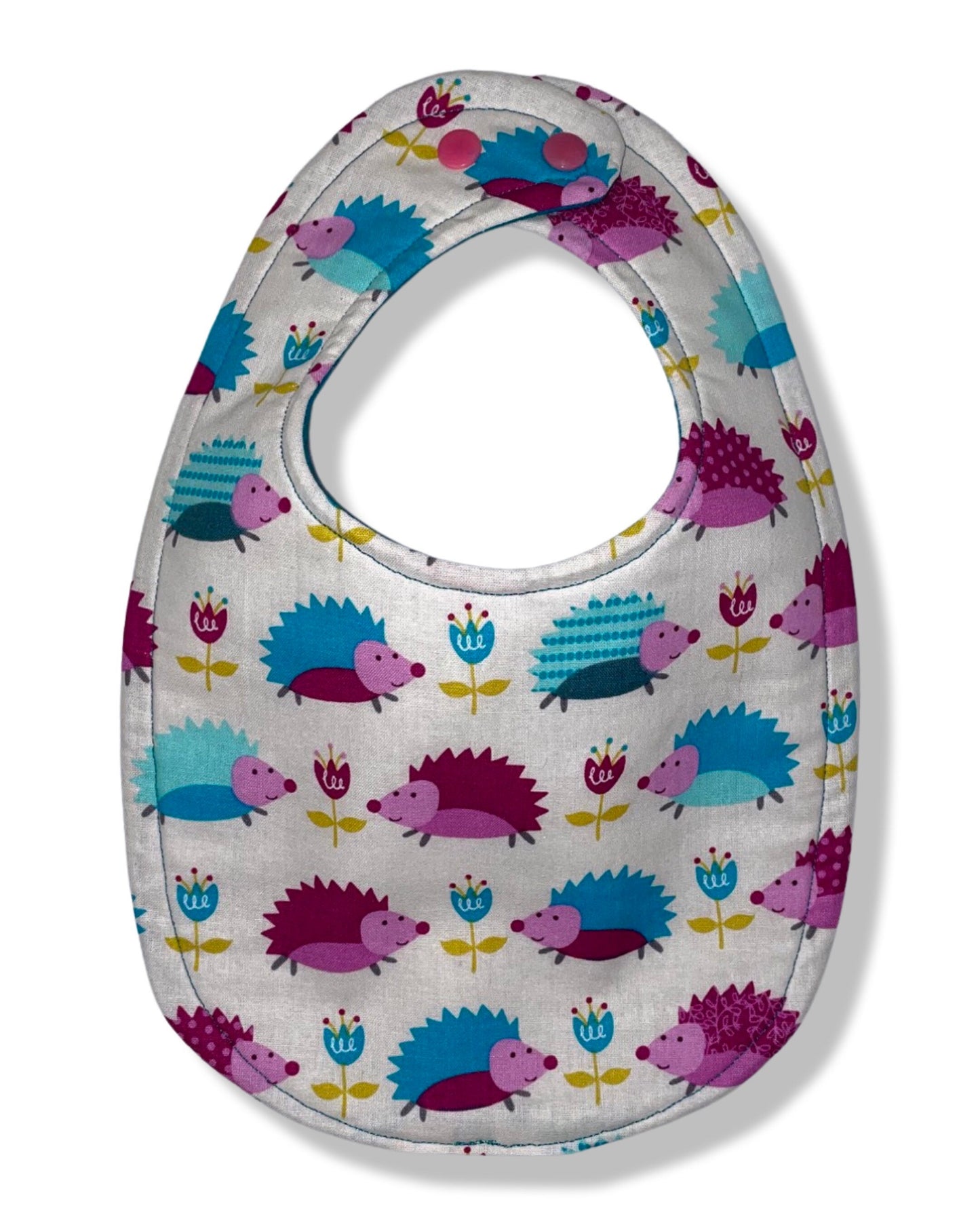 Owls & Hedgehogs Bib