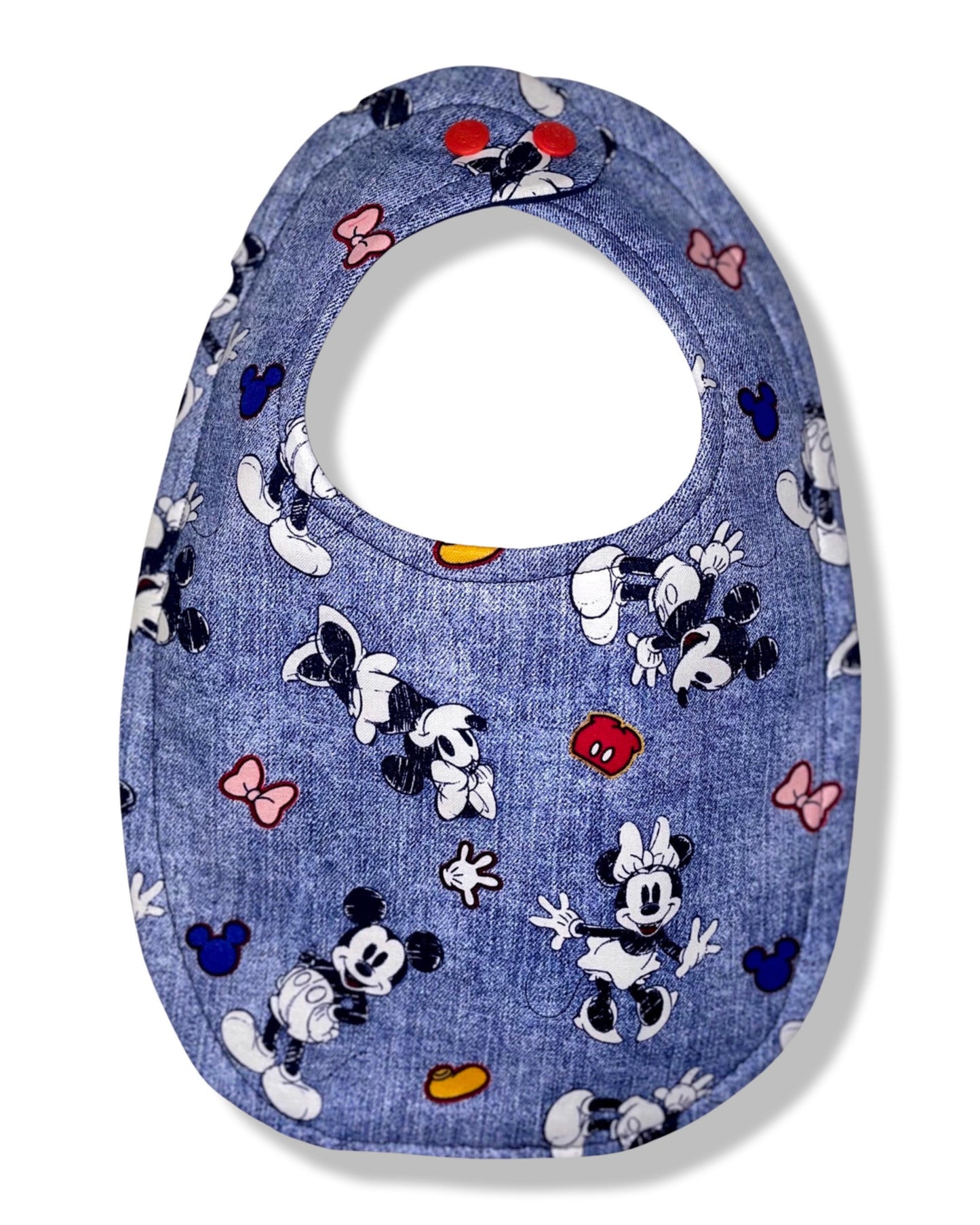 Mickey & Minnie Mouse Bib