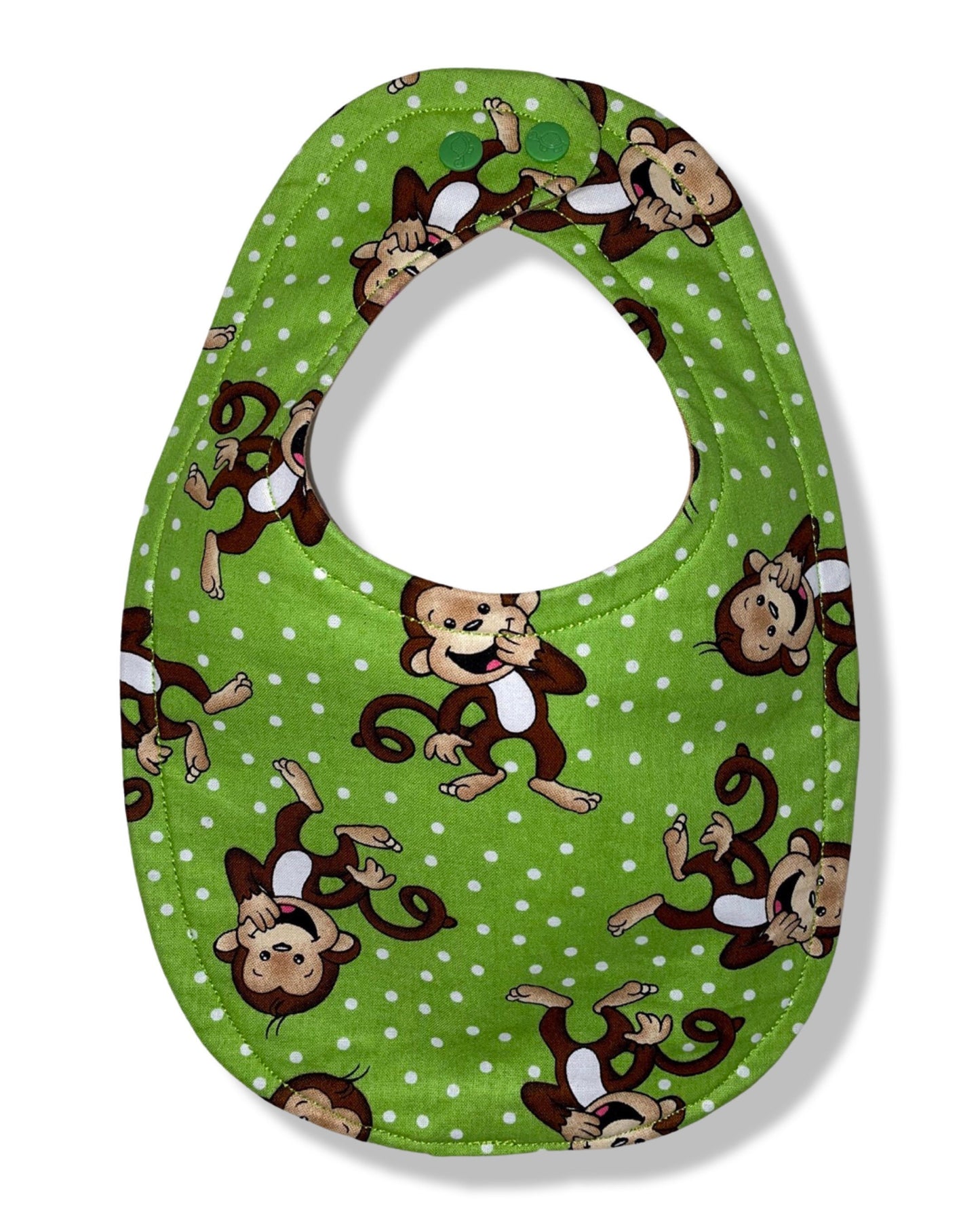 Monkeys Bib