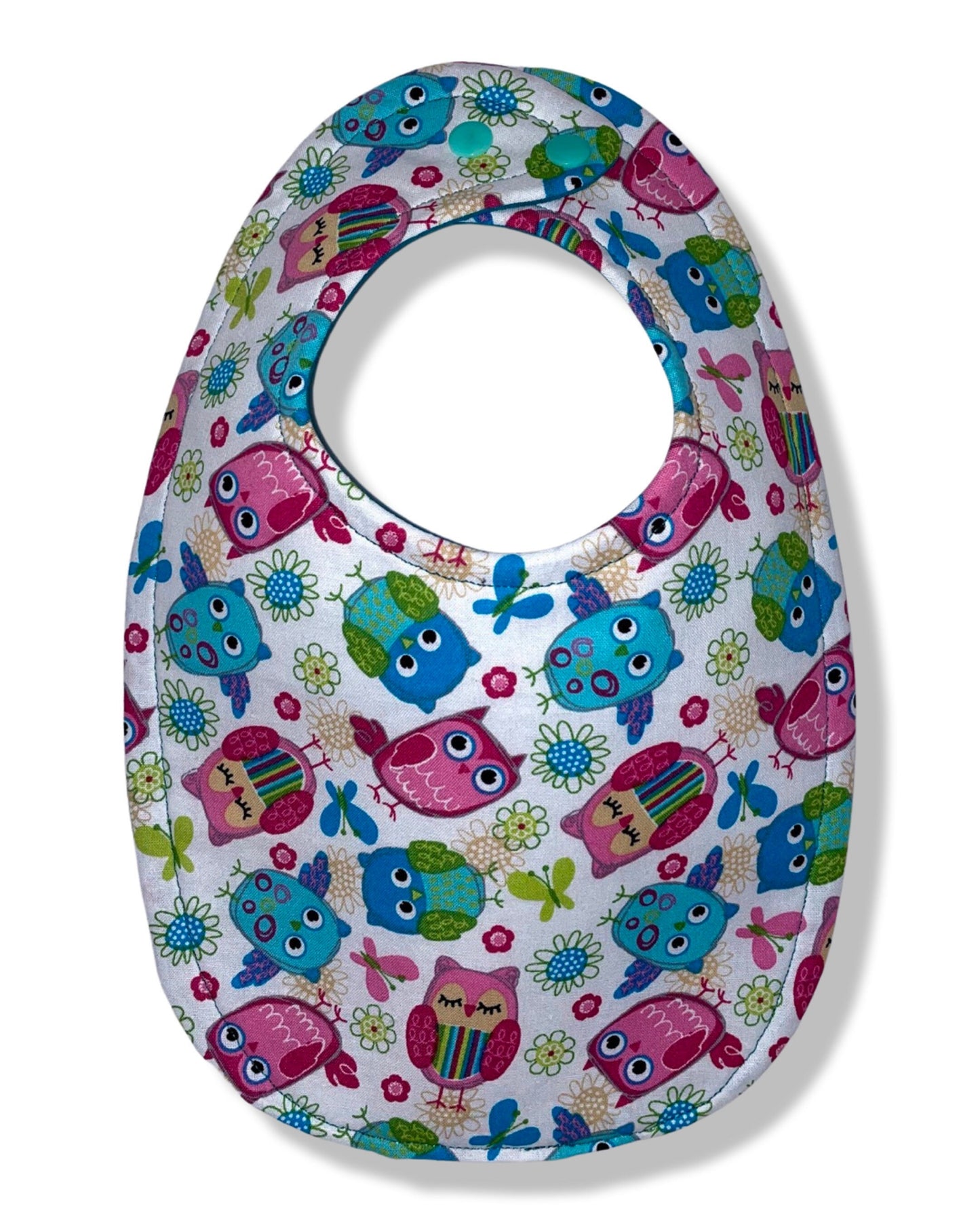 Owls & Hedgehogs Bib