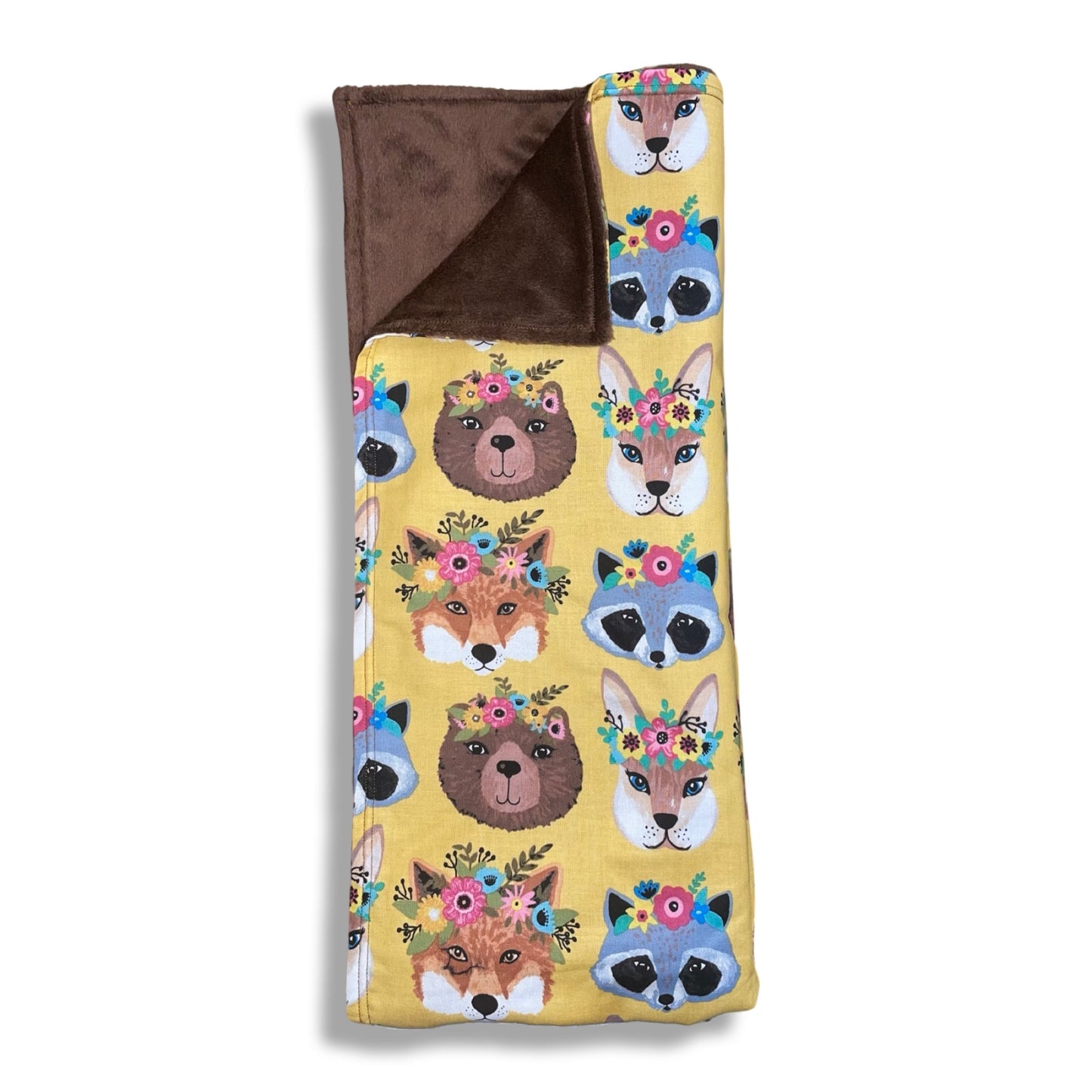 Woodland Animals Baby Blanket