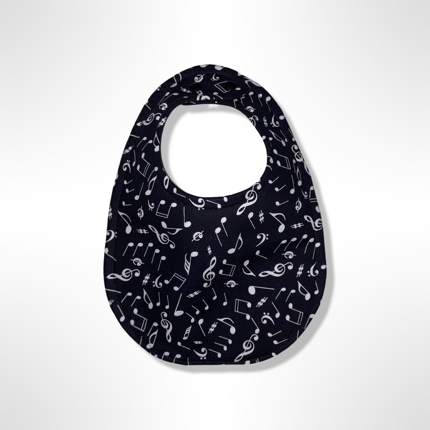 Music Notes Bib