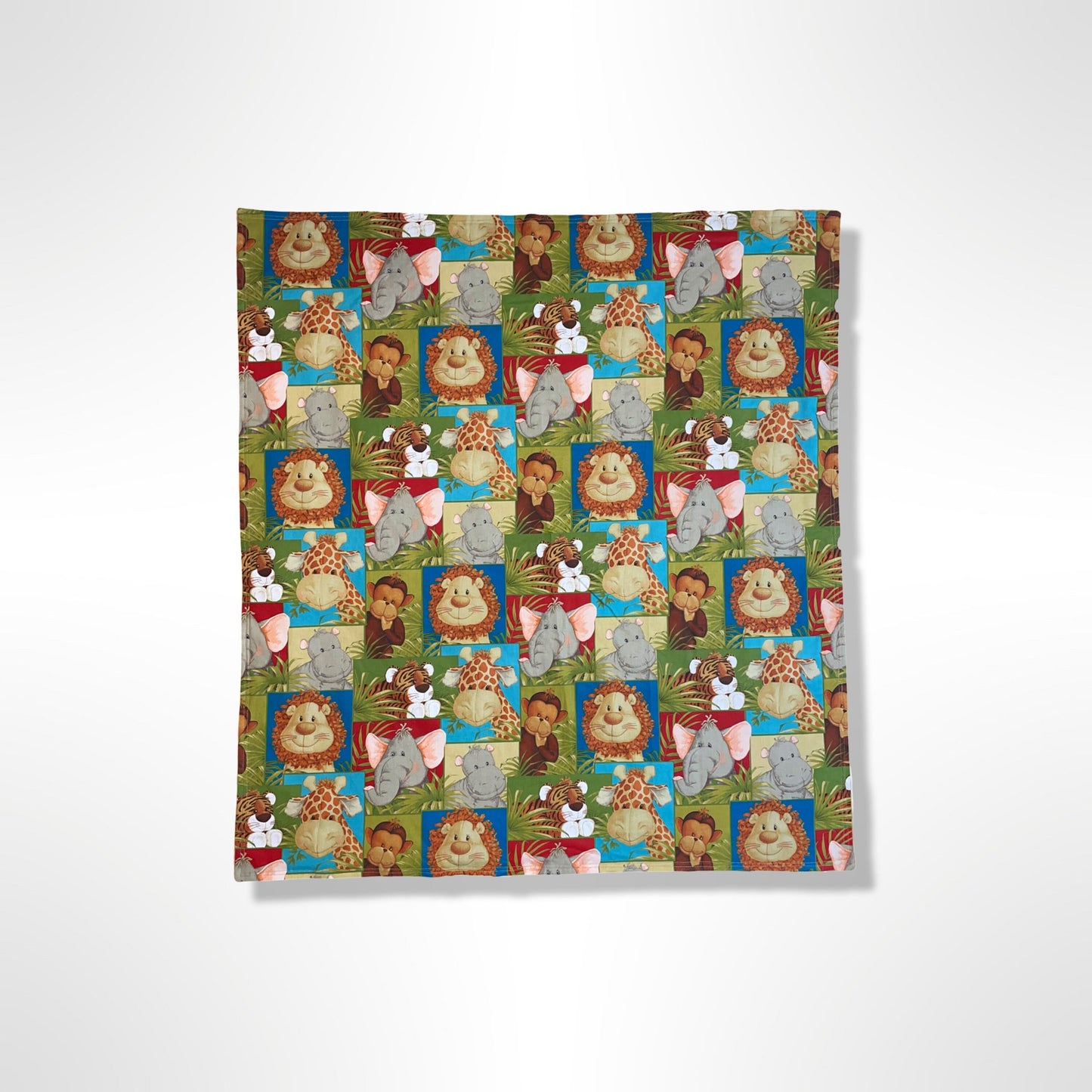 Wild Jungle Animals Baby Blanket