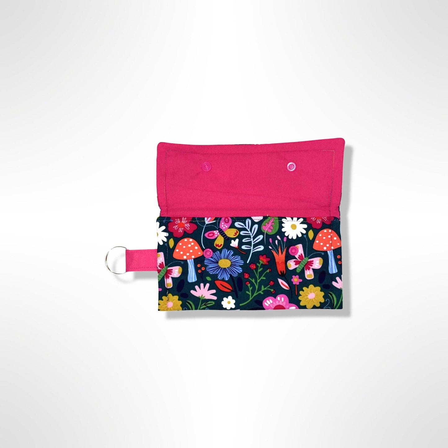 Flowers and Mushrooms Multifunctional Pouch