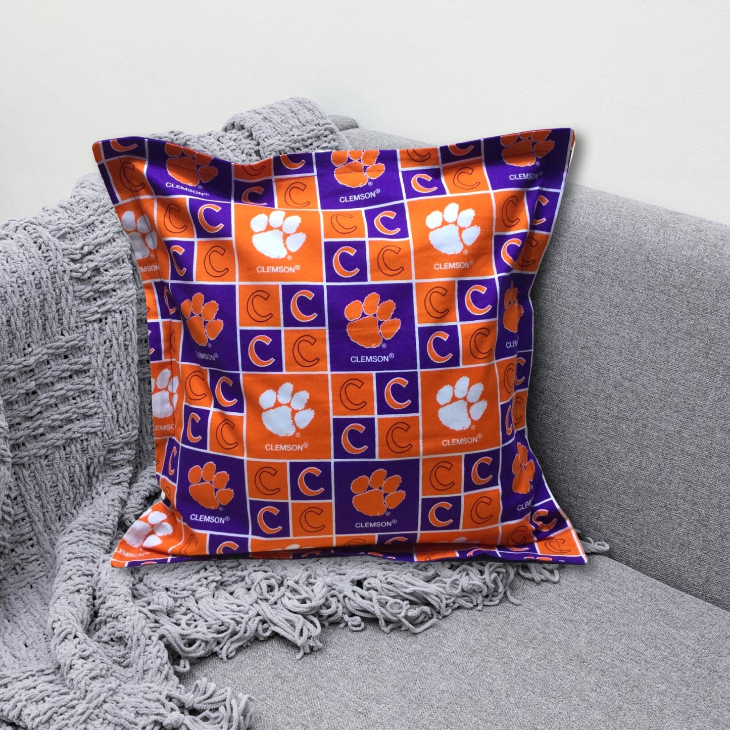 Clemson University Small Pillow