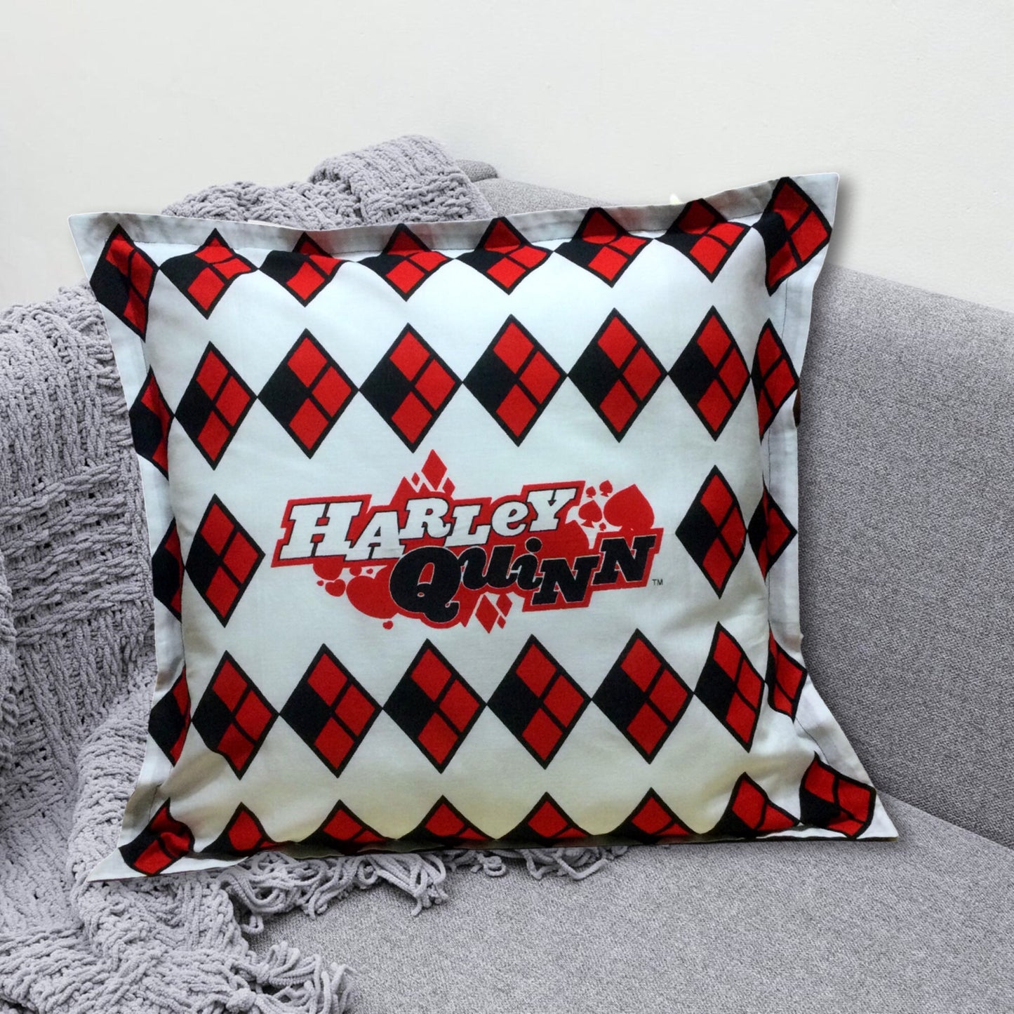 Harley Quinn Large Pillow