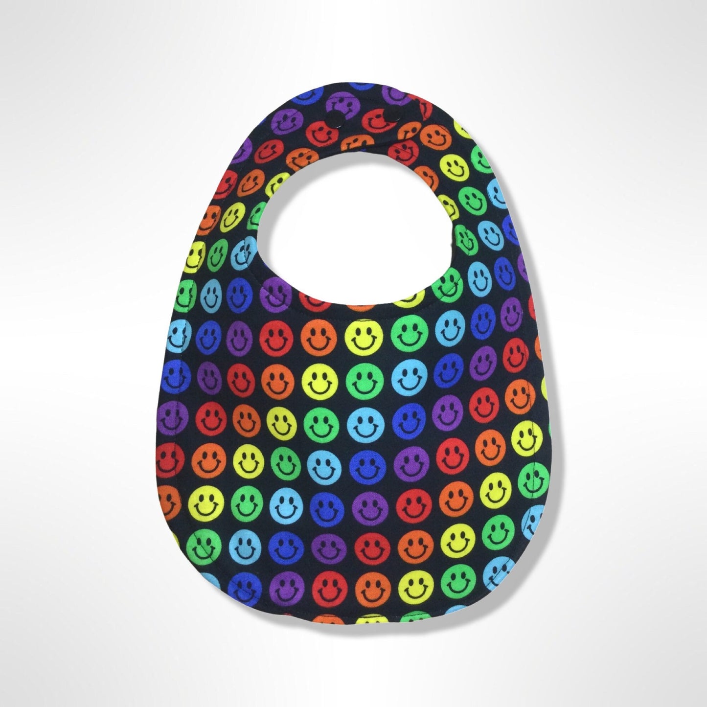 Smiley Faces Bib