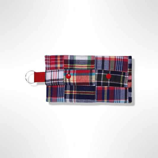 Plaid Quilt Multifunctional Pouch