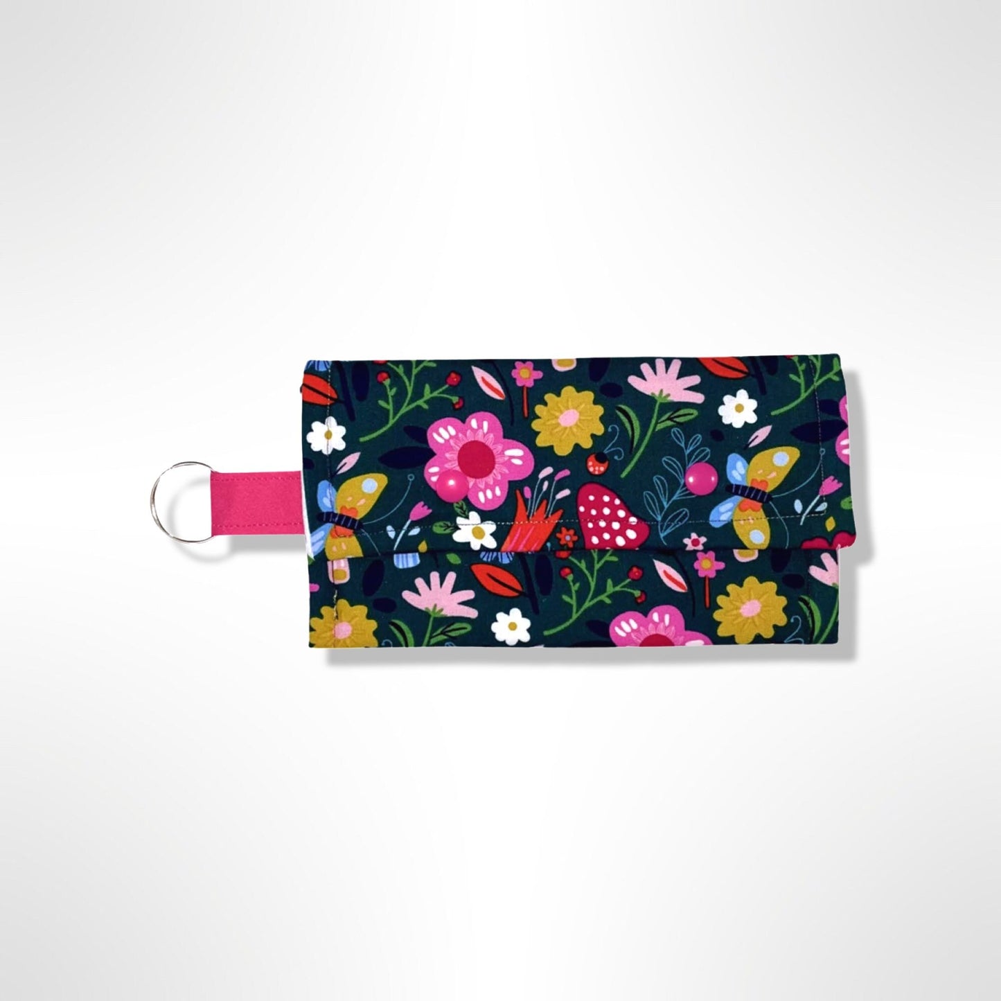 Flowers and Mushrooms Multifunctional Pouch