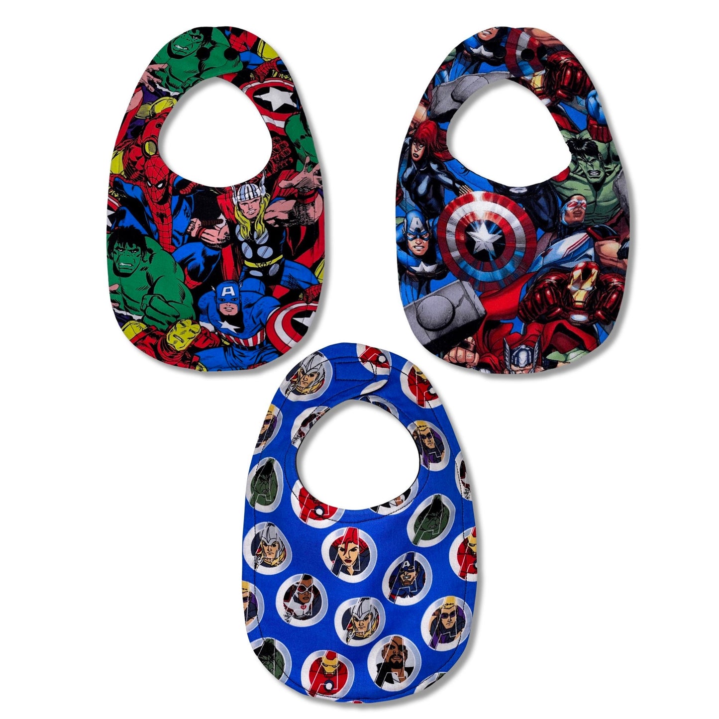 Marvel Comics Avengers Bib