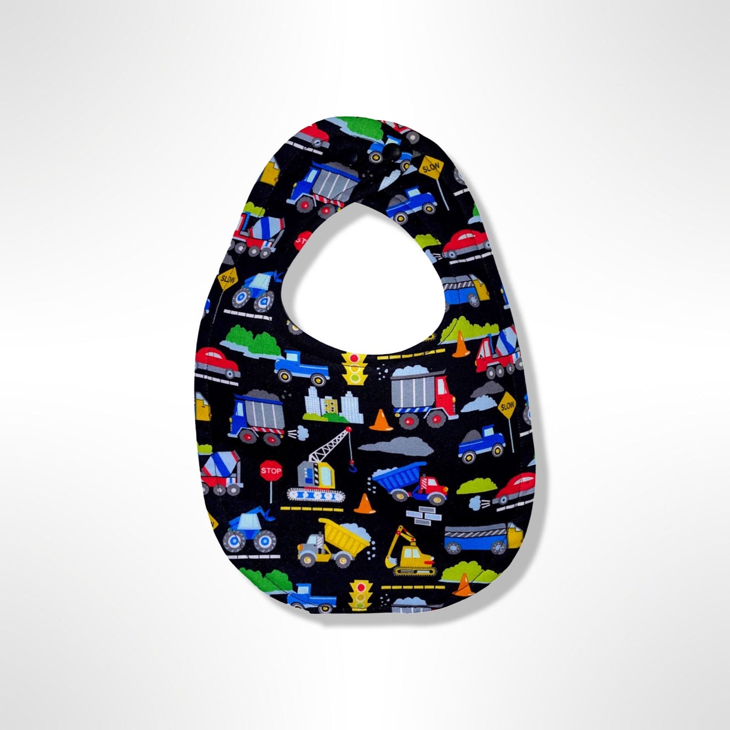 Construction Vehicles Bib