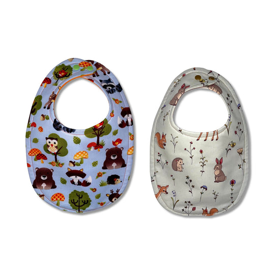 Wild Forest Animals Bib