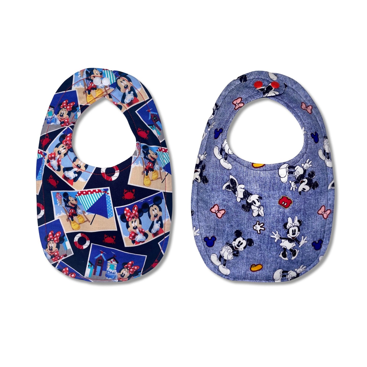 Mickey & Minnie Mouse Bib