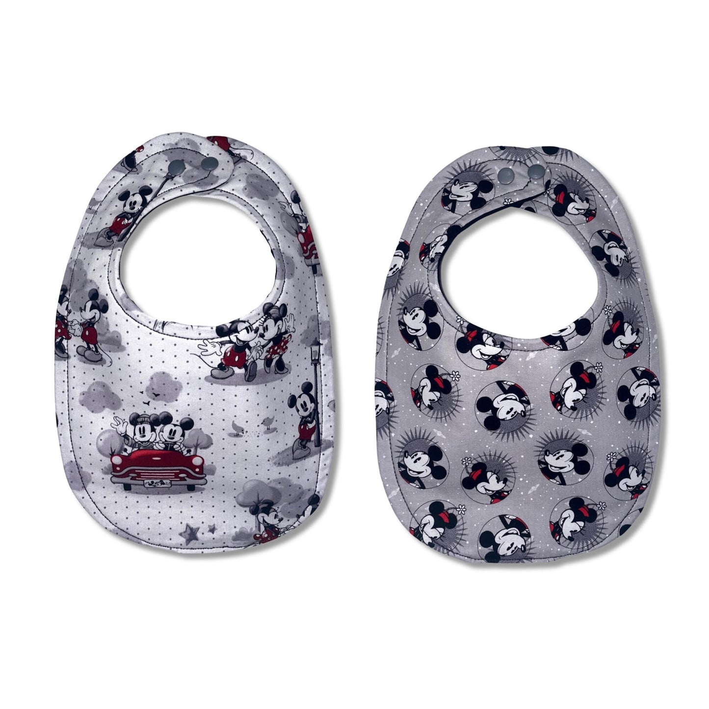 Mickey & Minnie Mouse Bib