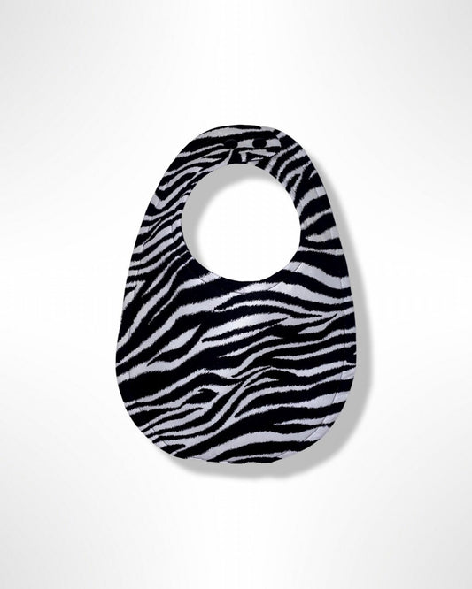 Zebra Print Bib