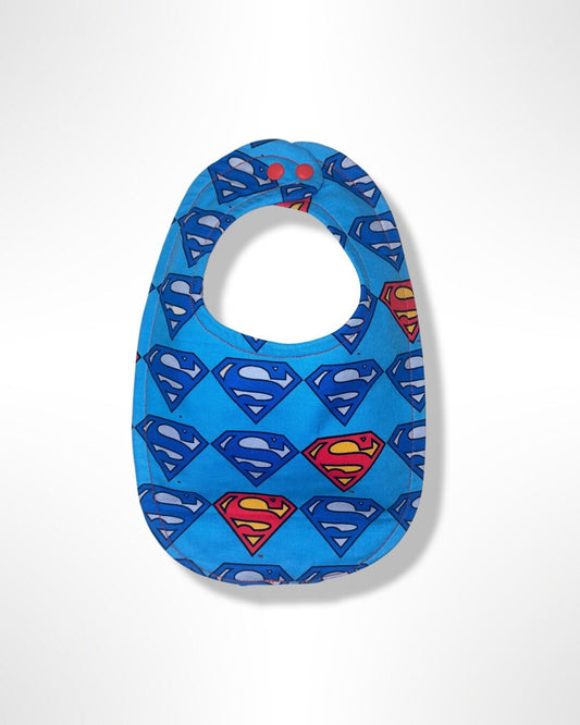 Superman Emblem Bib